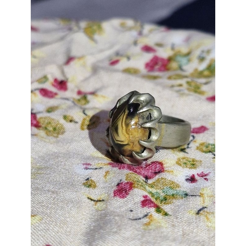 Batu Akik Sulaiman motif Asli Batu Alam by Bertuah Gemstone