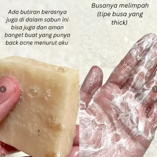 Thai Rice Milk Soap Gluta Collagen 65GR Bunnada Rice Milk Soap | Sabun Beras Gluta + Collagen Thaila