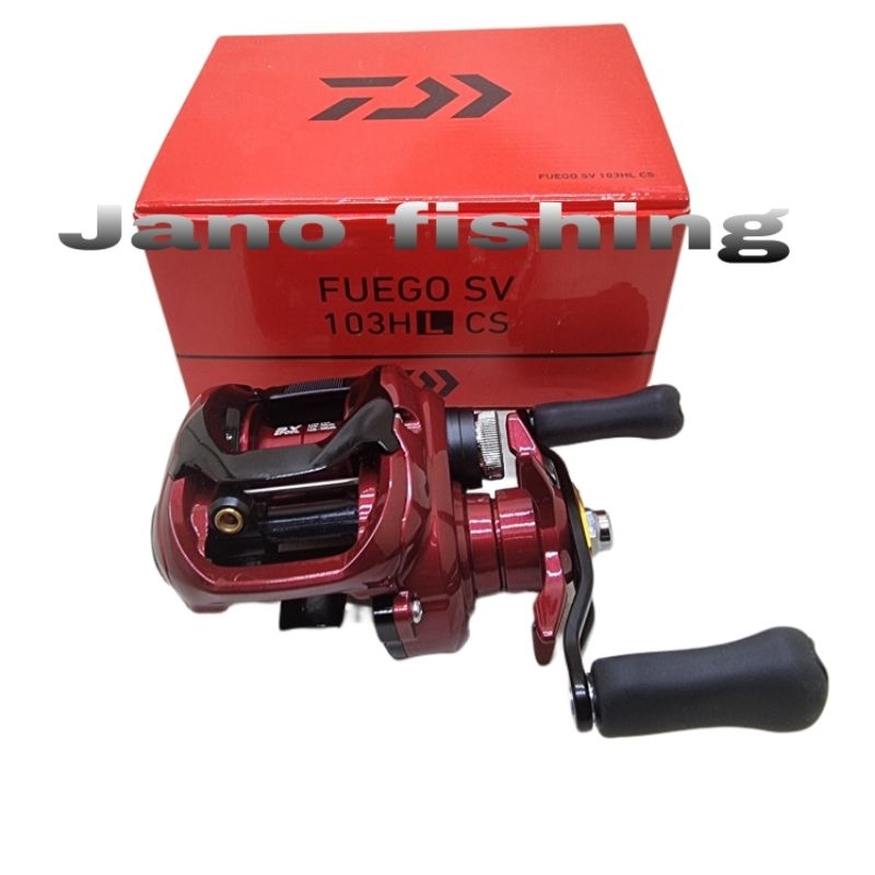 Reel BC Daiwa Fuego SV 103HL CS Handle kiri