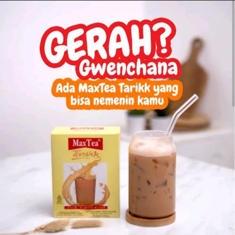 

MAXTEA TEH TARIK 1 RENTENG ISI 10PCS