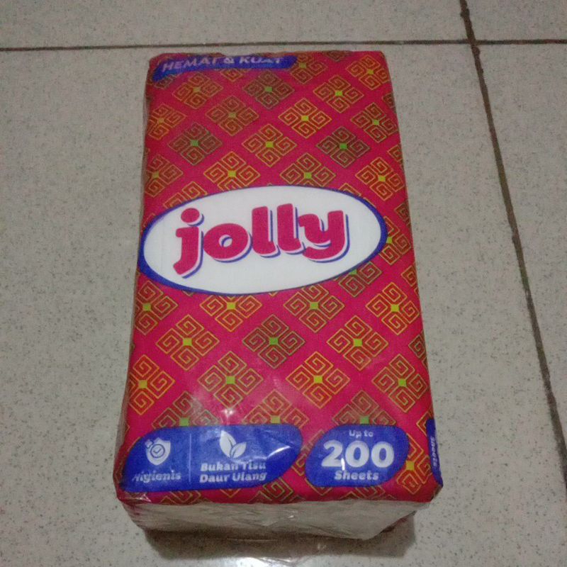 tisu Jolly 200 sheet