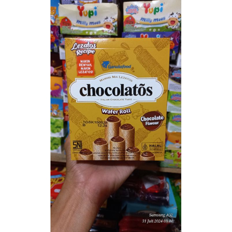 

Gery Chocolatos 1 box isi 24 picis