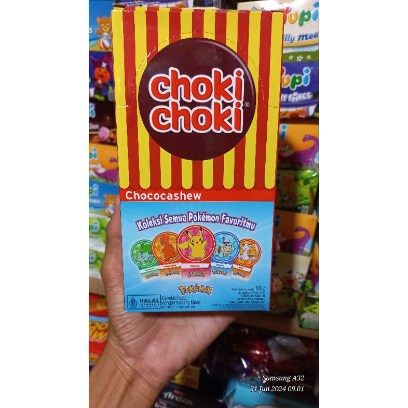 

Choki Choki Bonus Kartu Spongebob 1 Box Isi 20 Picis