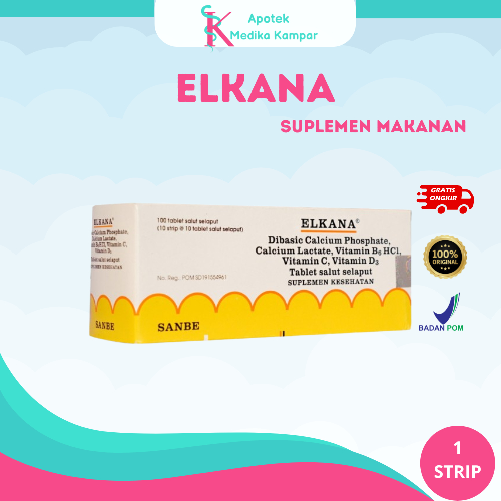 Elkana 1 STRIP Tablet Vitamin