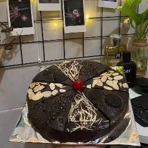 

pizza fudgy brownies lekker