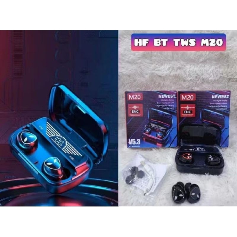 Headset bluetooth tws M20 pro