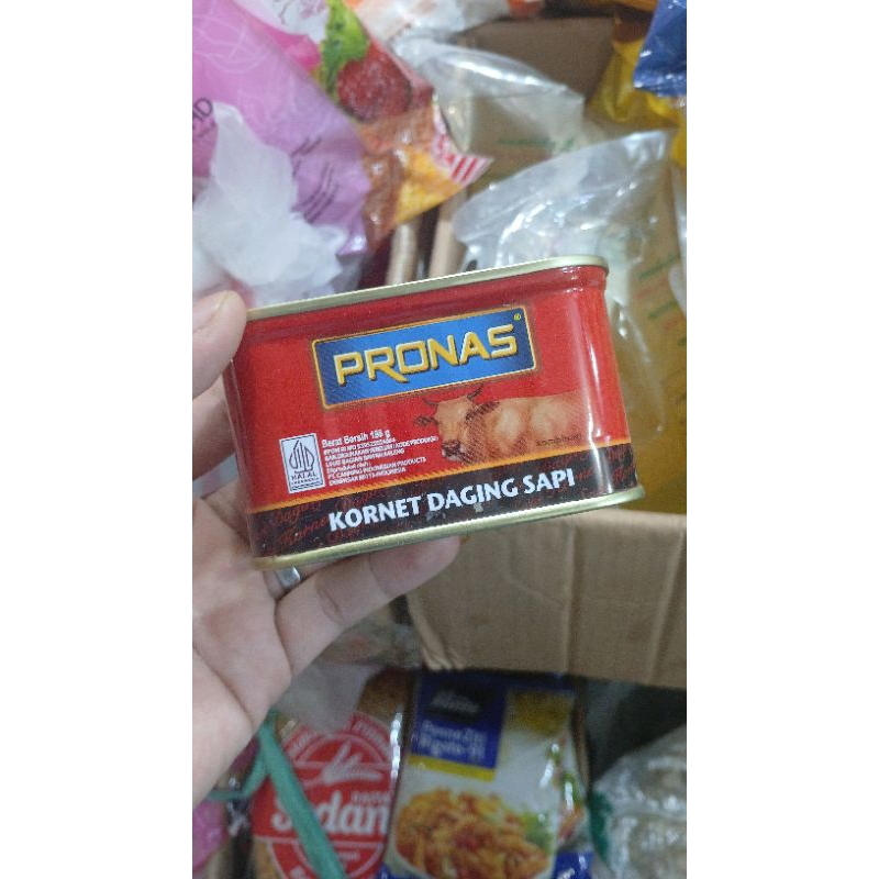 

pronas kornet daging sapi 198grm