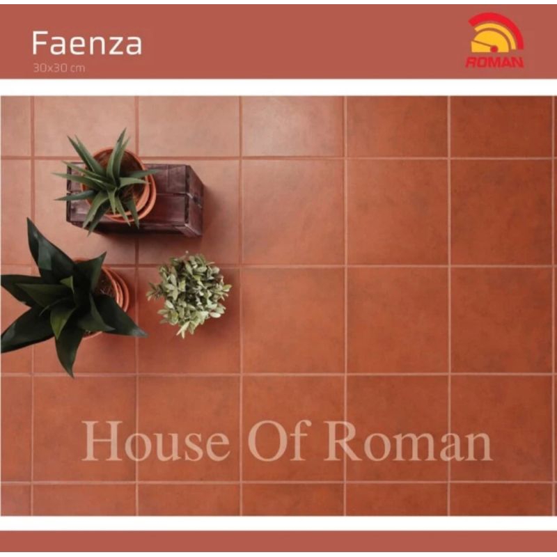 Roman Keramik G330504 Faenza Terra 30x30 / keramik teracota / keramik bata / keramik teracotta