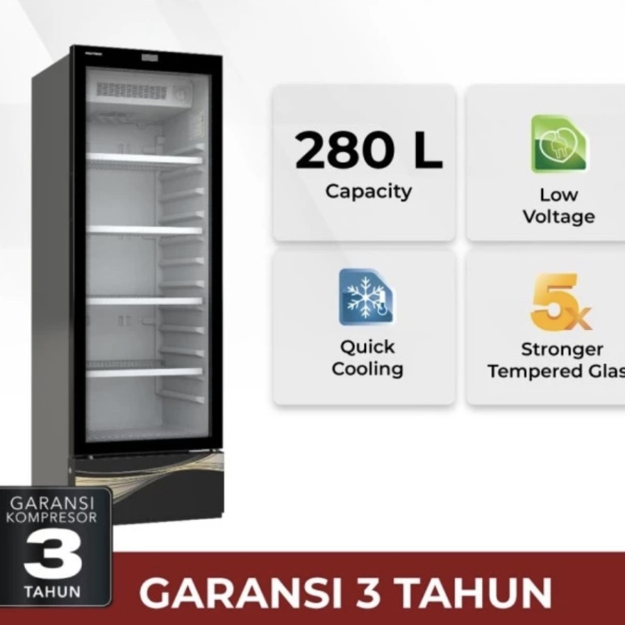 SHOWCASE POLYTRON SCN 238X NO FROST /SCN 288