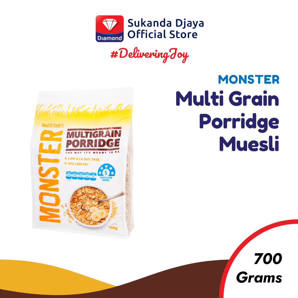 

Monster Muesli Multi Grain Porridge 700gr