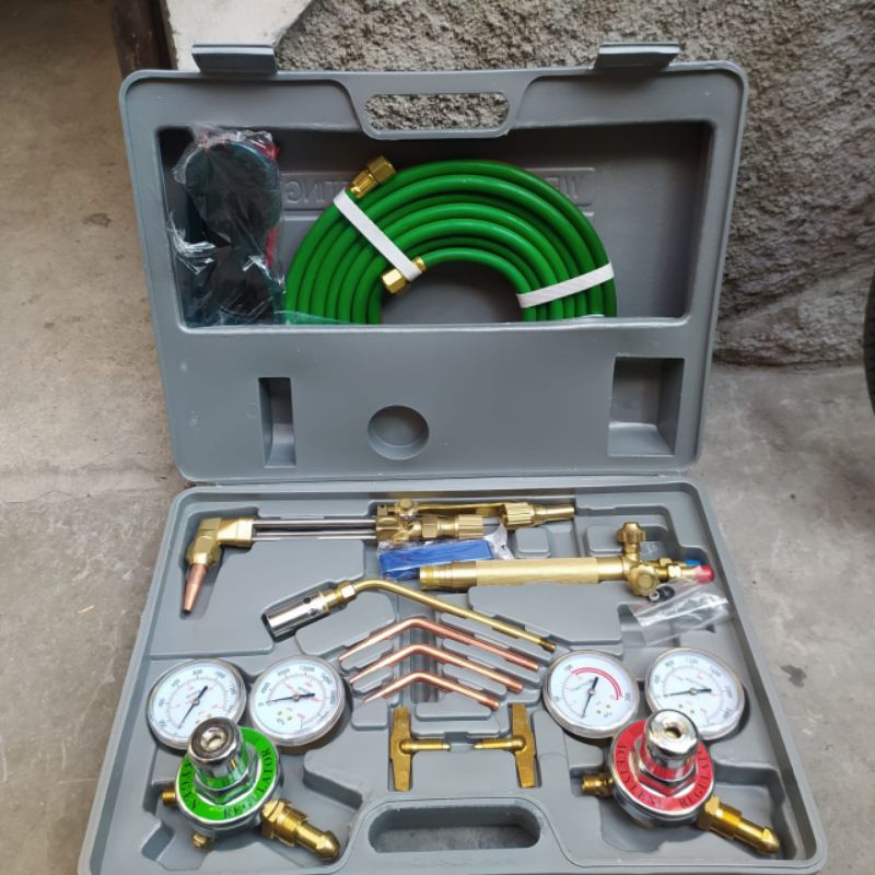 welding cutting set acetylin - perlengkapan kapan las welding
