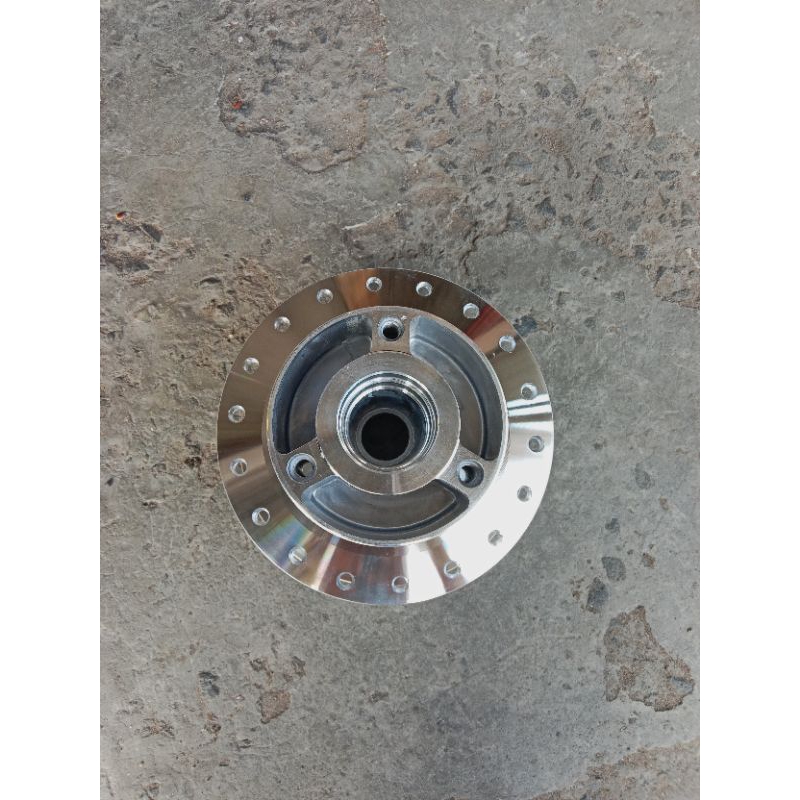 TROMOL BELAKANG SAJA MOTOR SUZUKI SATRIA FU 150 WARNA CROM  BAHAN TEBAL