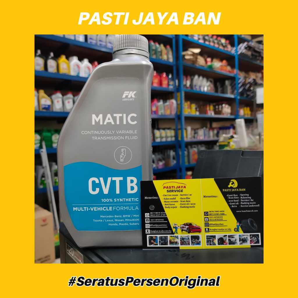 OLI FK ATF CVT-B ORIGINAL 1LITER (PASTI JAYA BAN)