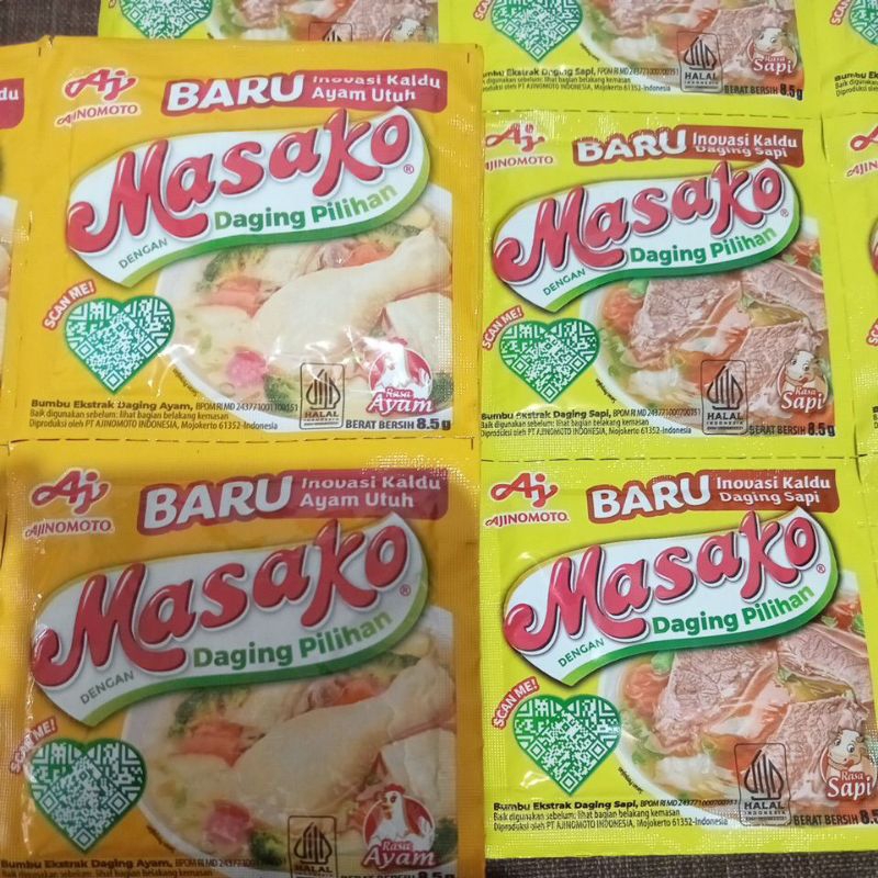 

Masako 1Renteng isi 12 sachet