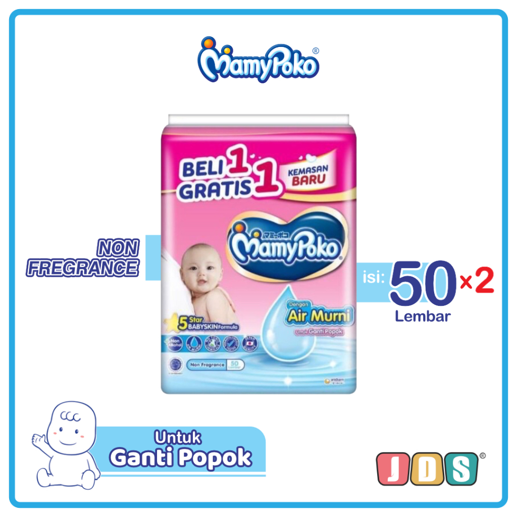 MamyPoko Tissue Basah Air Murni