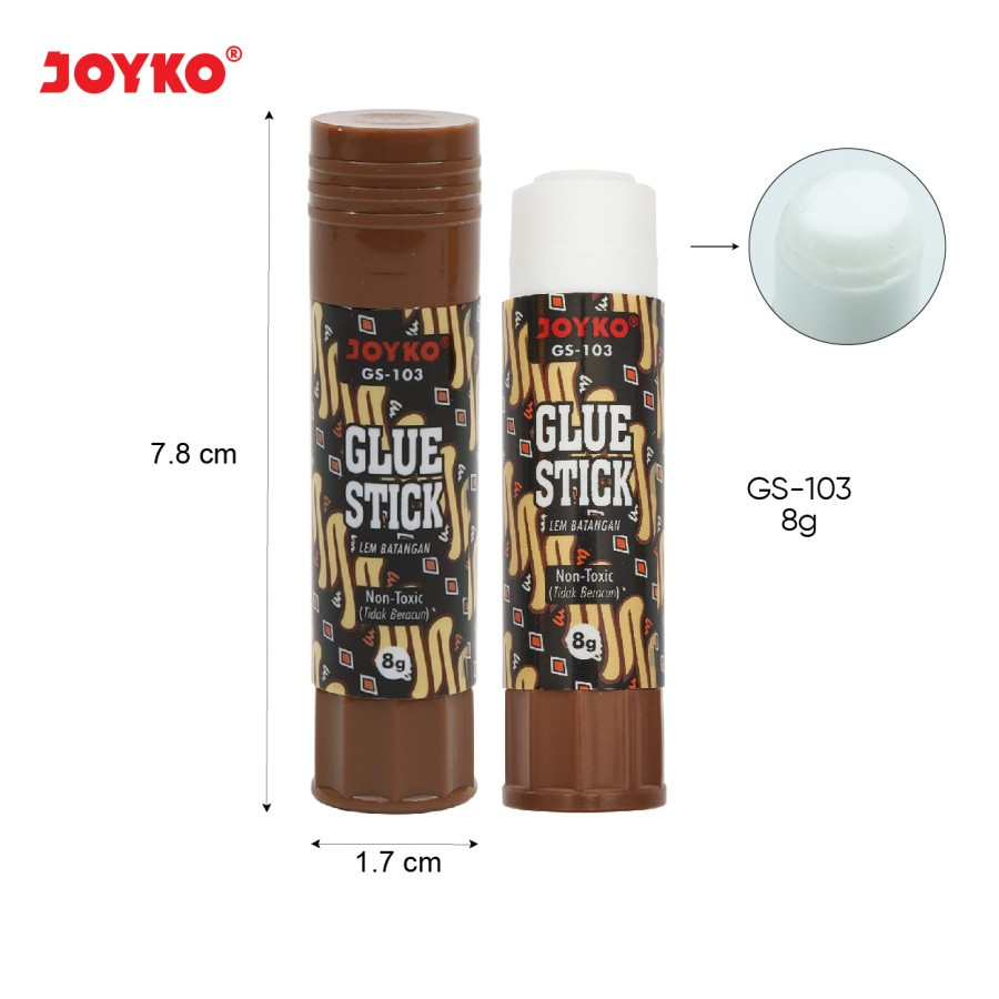 

Glue Stick / Lem Batang Joyko GS-103 / 8gr