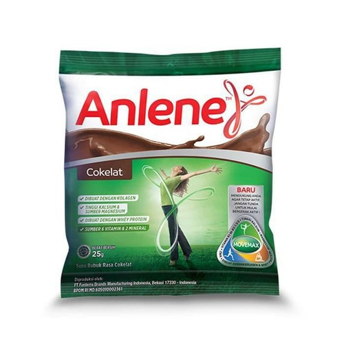 

Susu Anlene Coklat dan Vanilla Renceng 10 sachet x 20 gram