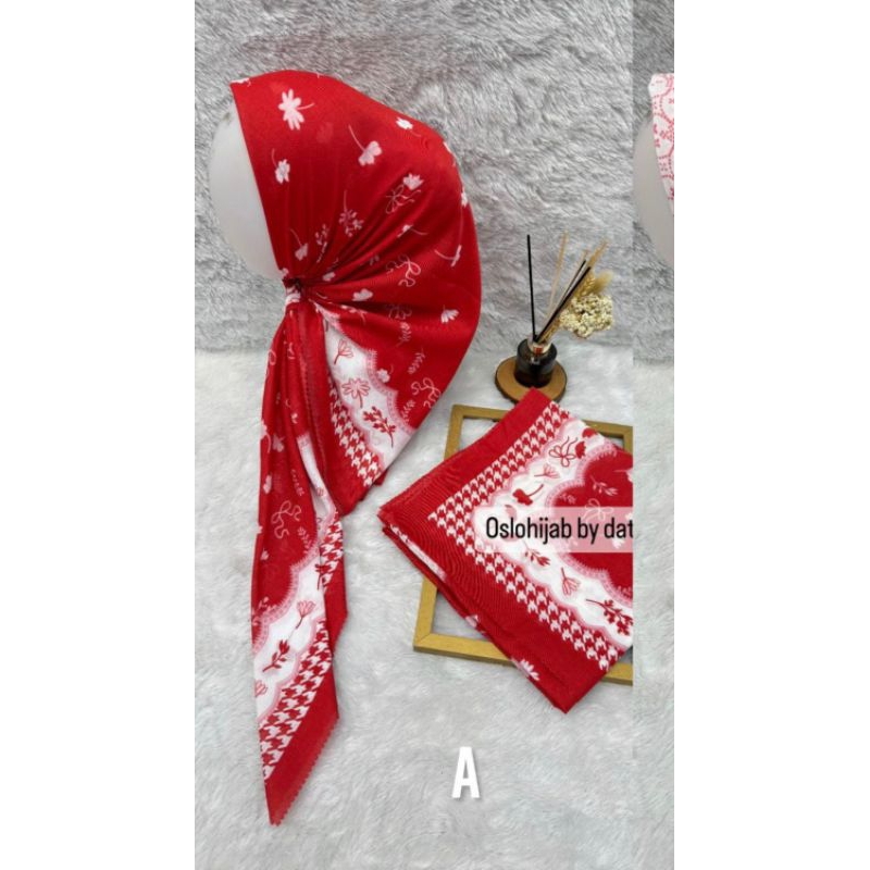 JILBAB MERAH PUTIH SEGIEMPAT MERAH PUTIH JILBAB KEMERDEKAAAN