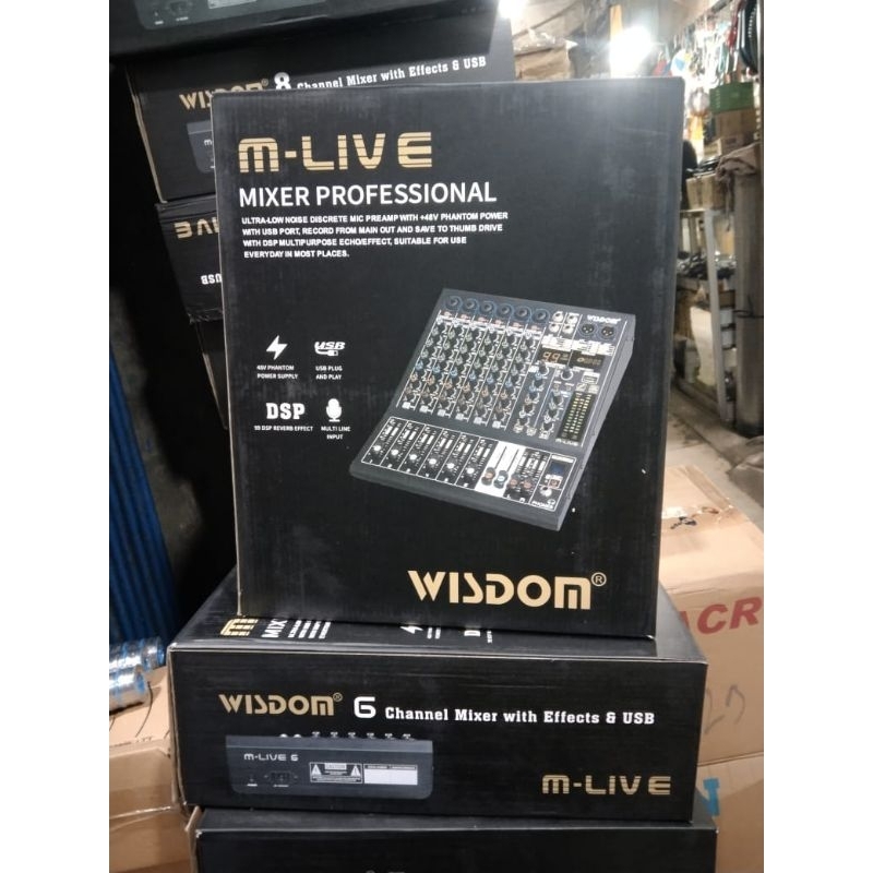 Mixer Wisdom 6 Chanel M-Live