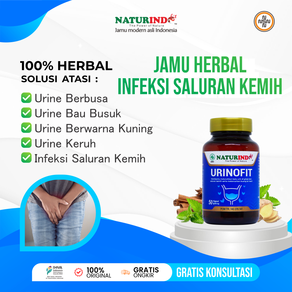 Obat Infeksi Saluran Kemih Kencing Berbusa Urinofit