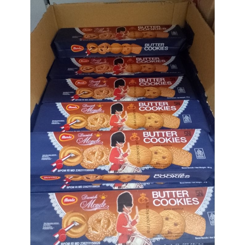 

monde butter cookies 90gr