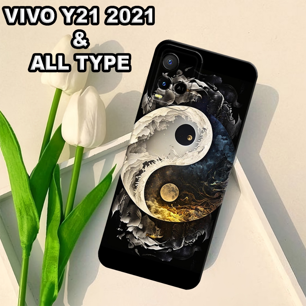 G25 - Case Pro Camera VIVO Y21 2021 - motif NAGA - silikon VIVO Y21 - softcase VIVO Y21 - bahan kare