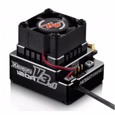 HOBBYWING XERUN 120A V3.1 SENSORED BRUSHLESS ESC BLACK