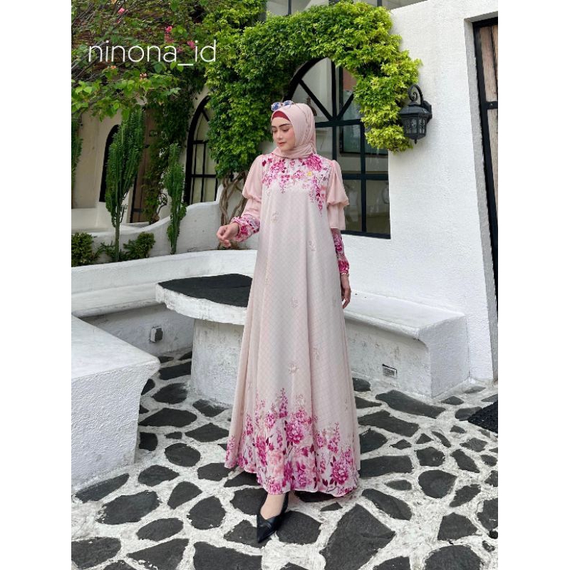 RILA DRESS SET HIJAB BY NINONA