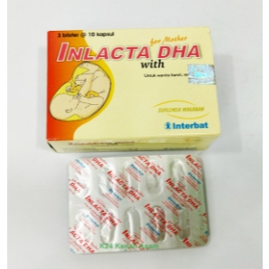 Inlacta DHA 10 Kapsul vitamin ibu hamil