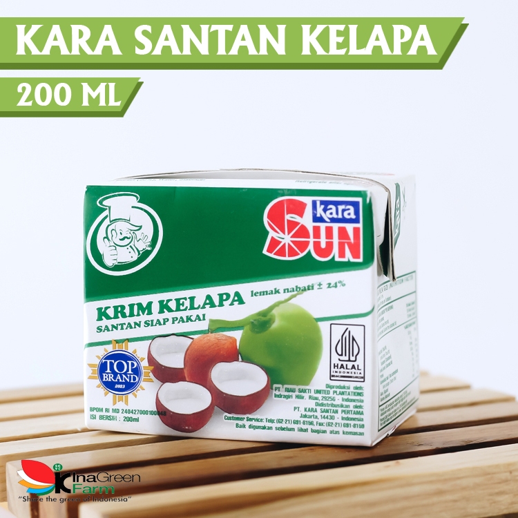 

Sun Kara Santan Kelapa 200ml Inagreen Bandung