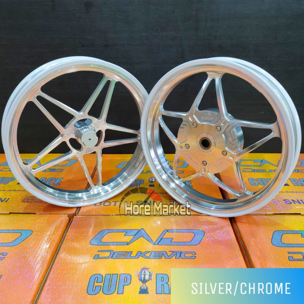 VELG DND DELKEVIC X1 MODEL BINTANG VARIO 125 150 / VARIO 110 / BEAT / SCOOPY / MIO SPORTY SOUL J / M