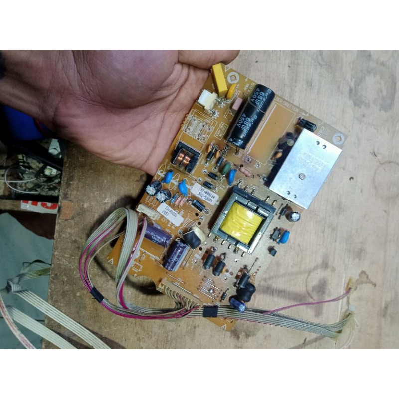 PSU POWER SUPLAI TV LED POLYTRON 22D110 - PSU TV LED POLYTRON