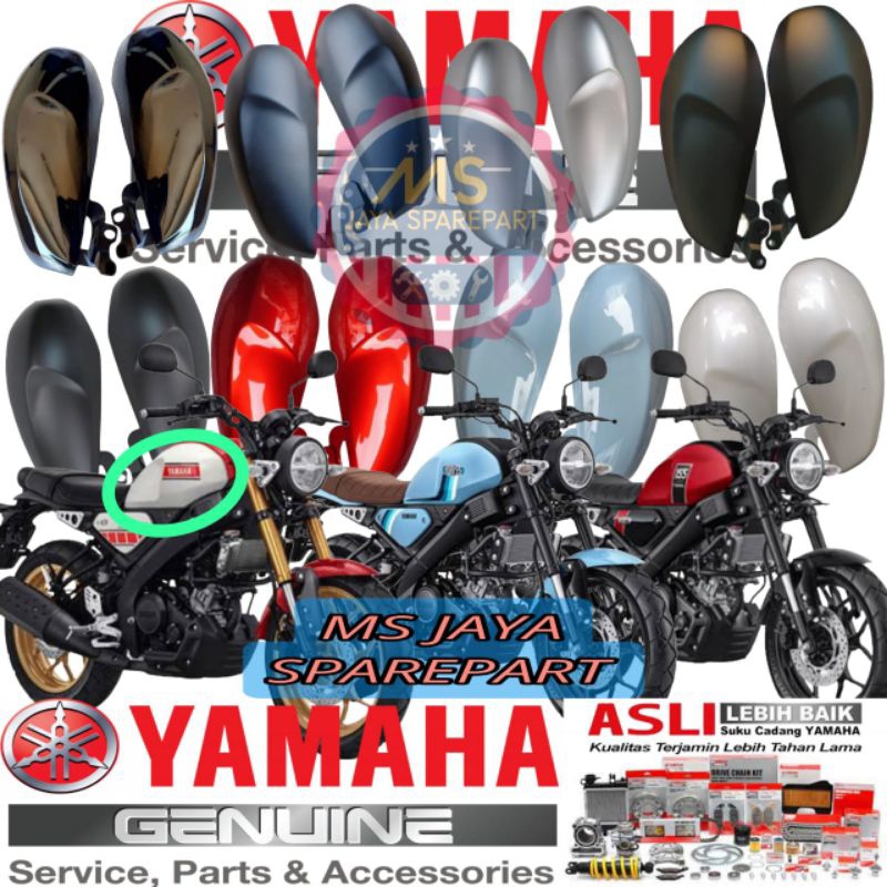 COVER TANGKI XSR 155 KANAN KIRI ORIGINAL ASLI YAMAHA
