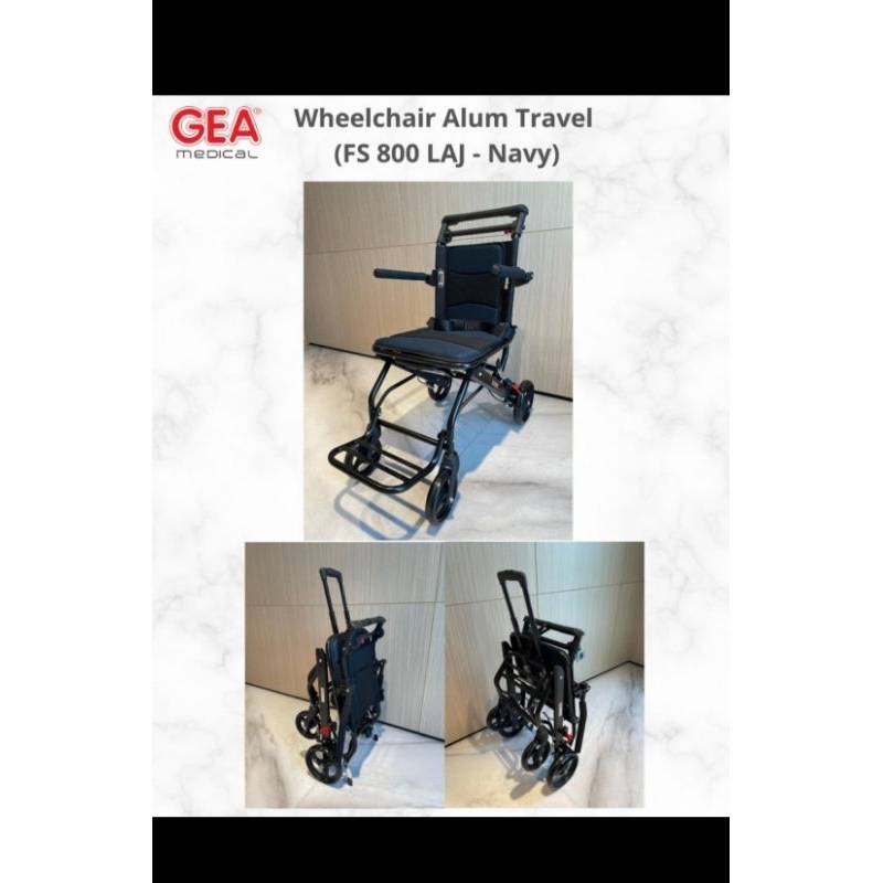 GEA Wheelchair Travel Fs 800 LAJ Kursi Roda Traveling Lipat