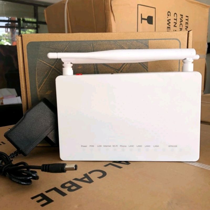 [PLUS BOX] ROUTER ONT ZTE F609 V3 GPON OMCI TERBARU GPON MODEM