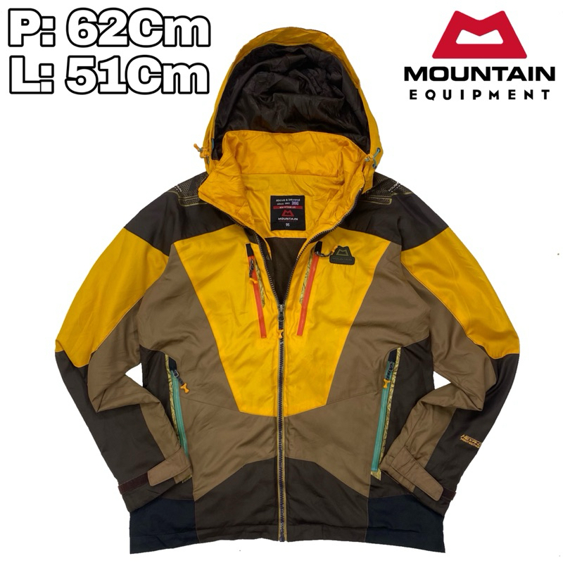 J100 Jaket Outdoor Waterproof Mountain Equipment  Parasut Kuning Waterblock Hiking Pendaki Gunung