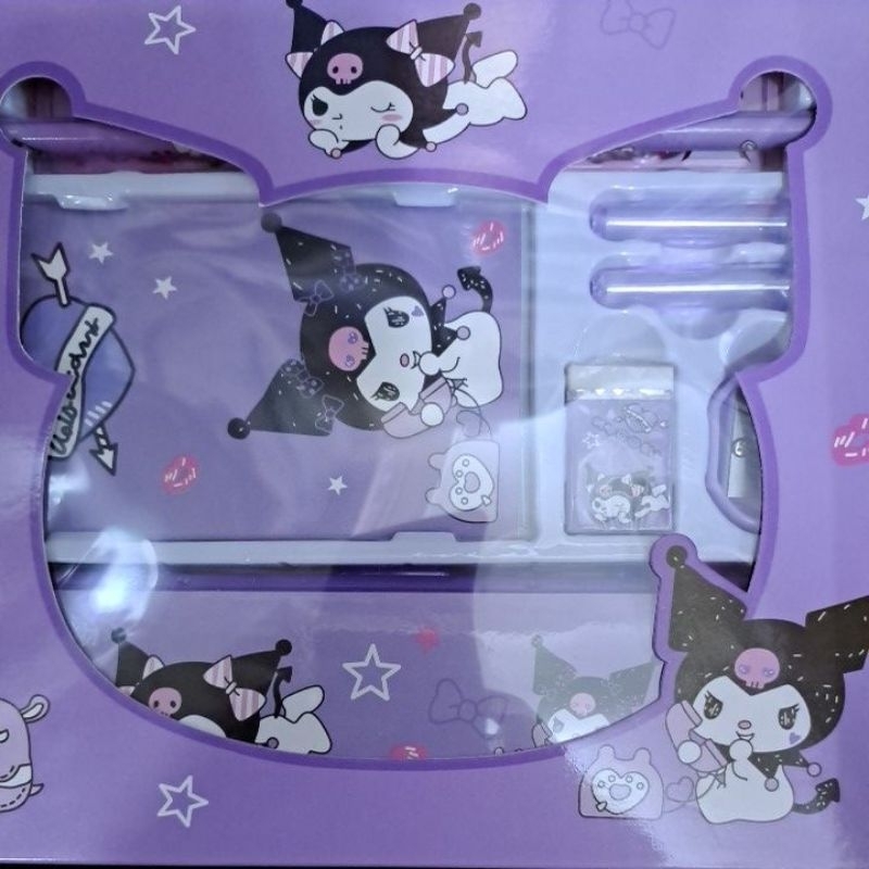 

set alat tulis kuromi melodi cinamorol