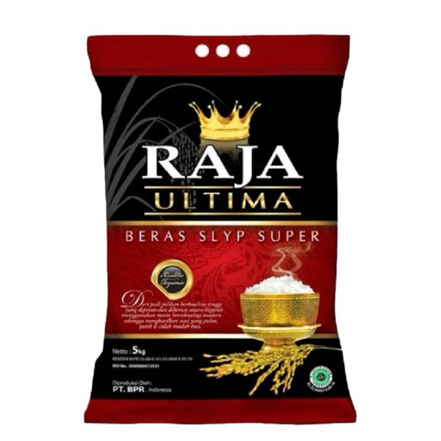 

Beras raja ULTIMA (5kg) beras enak beras pulen