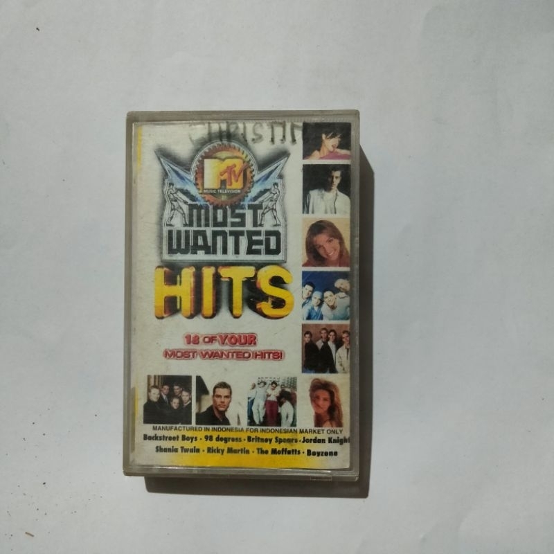 KASET PITA 4187-MTV MOST WANTED HITS