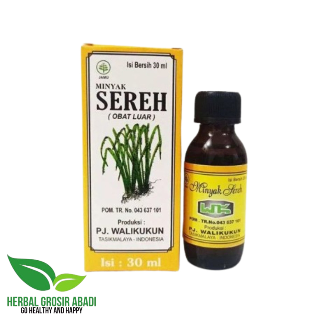 Minyak Sereh Walikukun - Minyak Gosok  - Obat Luar 30ml ORIGINAL
