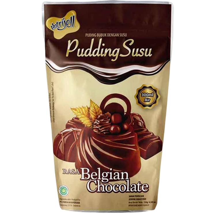 

Nutrijell Pudding Susu Rasa Belgian Chocolate 130gr Agar Nutrijel Puding Bubuk