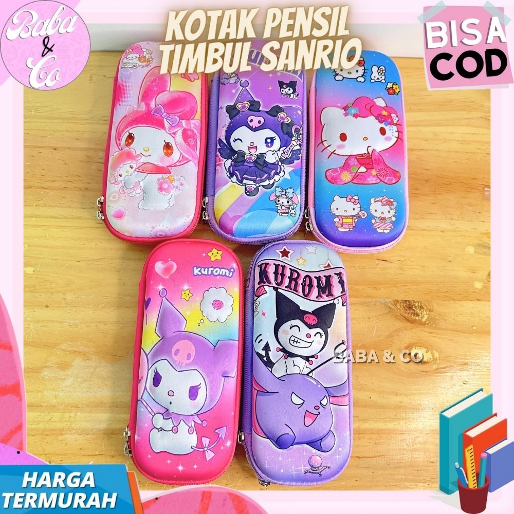 

KOTAK PENSIL TIMBUL SANRIO TEMPAT PENSIL SANRIO 3D TIMBUL BOX PULPEN PENSIL SANRIO TIMBUL COD