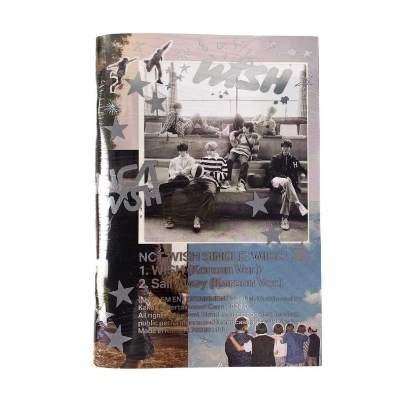 [Ready SEALED] NCT Wish SIngle Album WISH (Photobook Ver)
