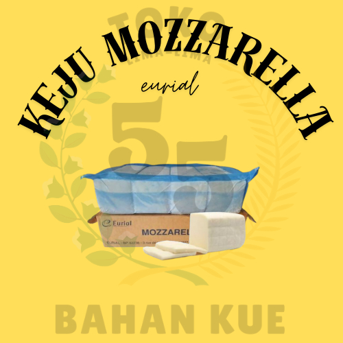 

Keju Mozzarella / Mozarella / Keju Molor Kemasan 1kg