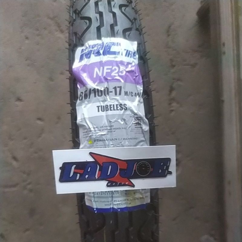 Ban Luar Depan VERZA IRC NF25 80/100-17 Tubeless