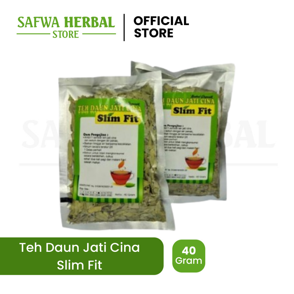 

Teh Daun Jati Cina Slim Fit | Teh Herbal Diet Detoks Tubuh Aman BPOM
