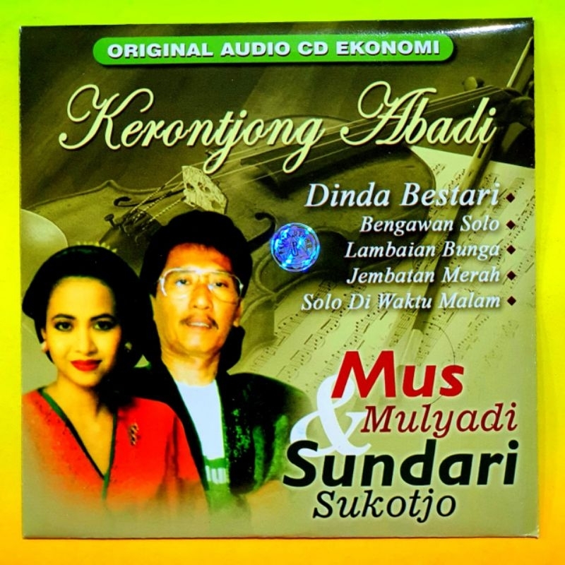ASLI ORIGINAL KASET CD LAGU KERONCONG MUS MULYADI-LAGU KERONCONG-LAGU KERONCONG MODERN-KASET CD COMP