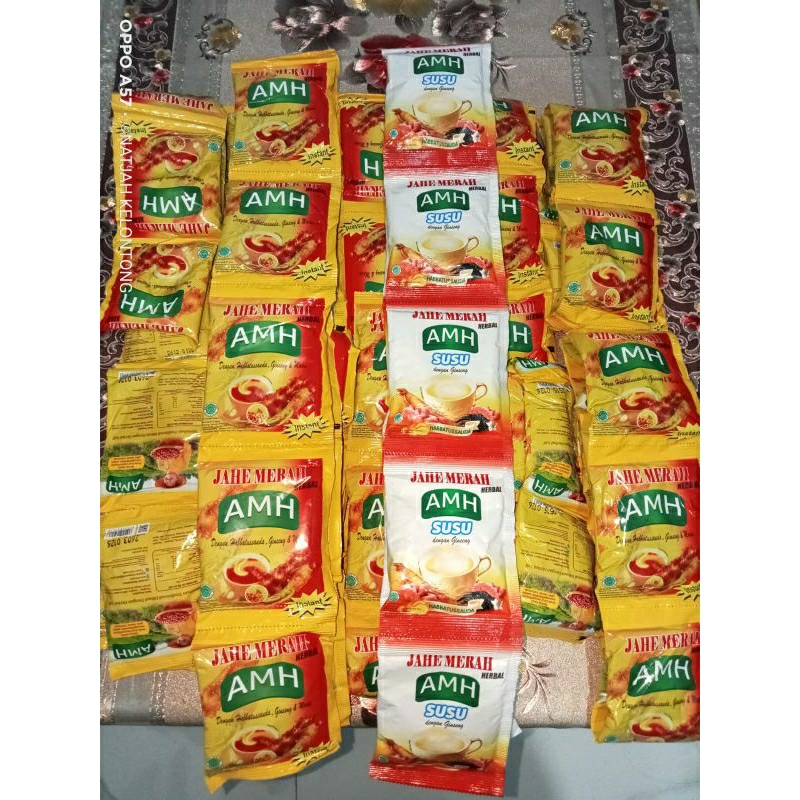 

AMH JAHE MERAH Plus & AMH SUSU GINSENG 10pcs/RENCENGAN