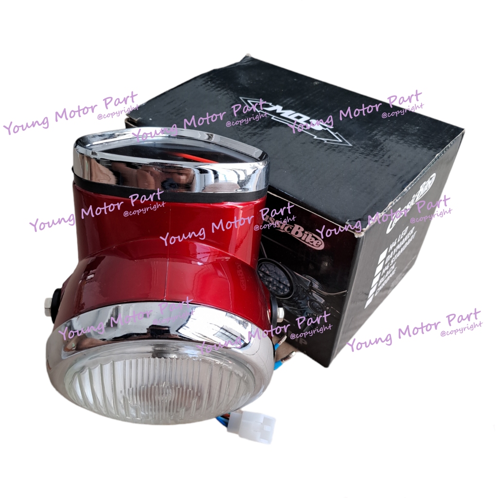 Batok Astra S90 Set Lampu Spido Batok S90 Merah - Mos