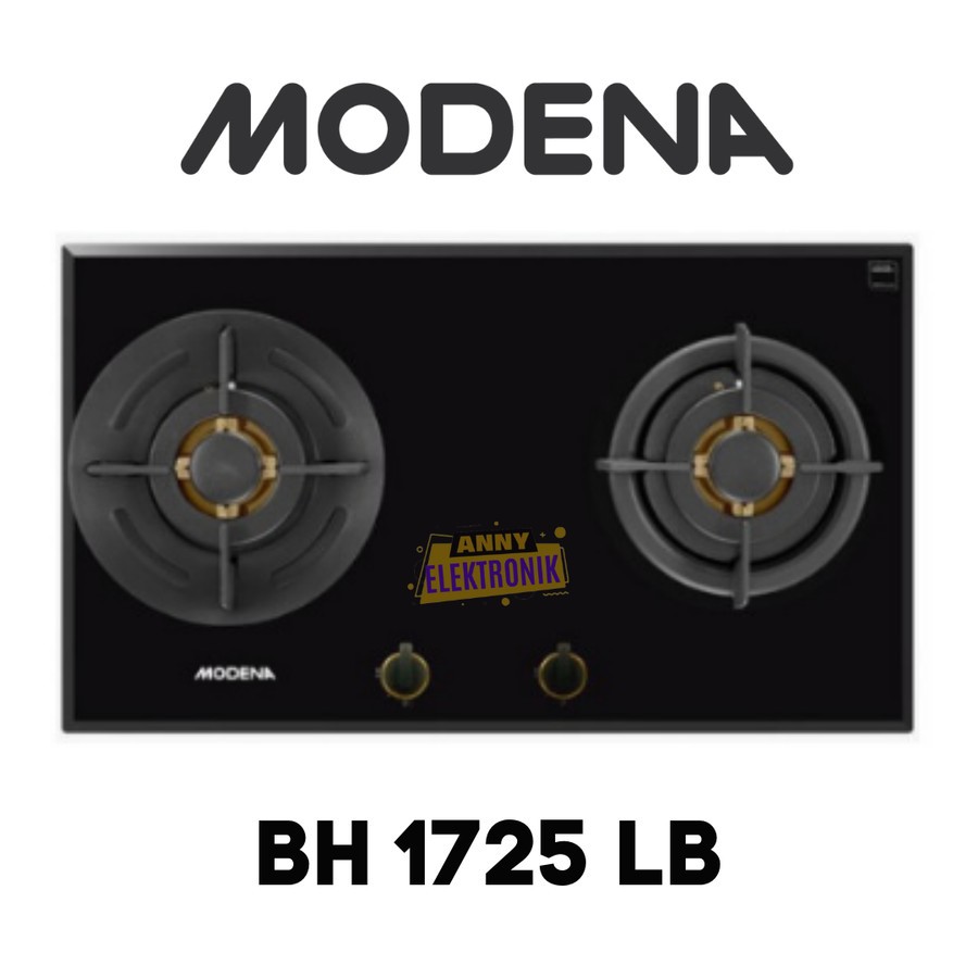 Kompor Tanam Modena 2 Tungku BH 1725 LBT